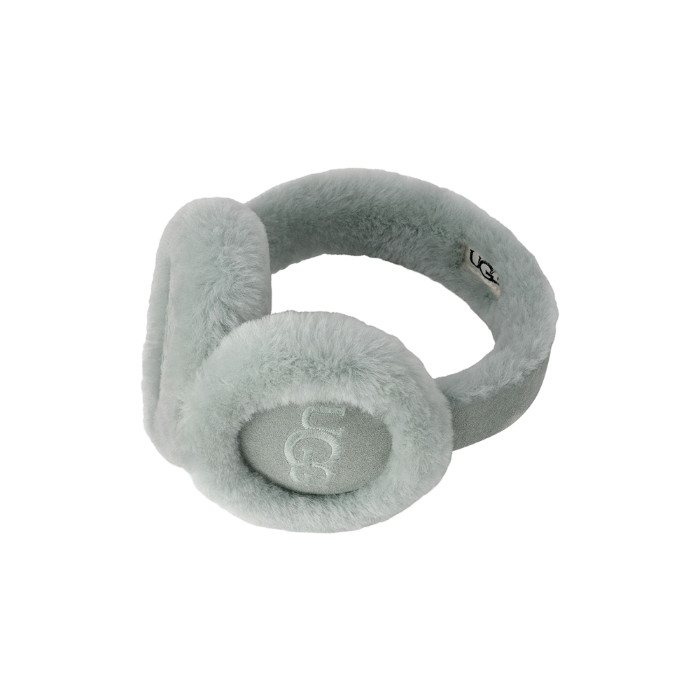 UGG Embroidered Logo Earmuff Grey Mist W