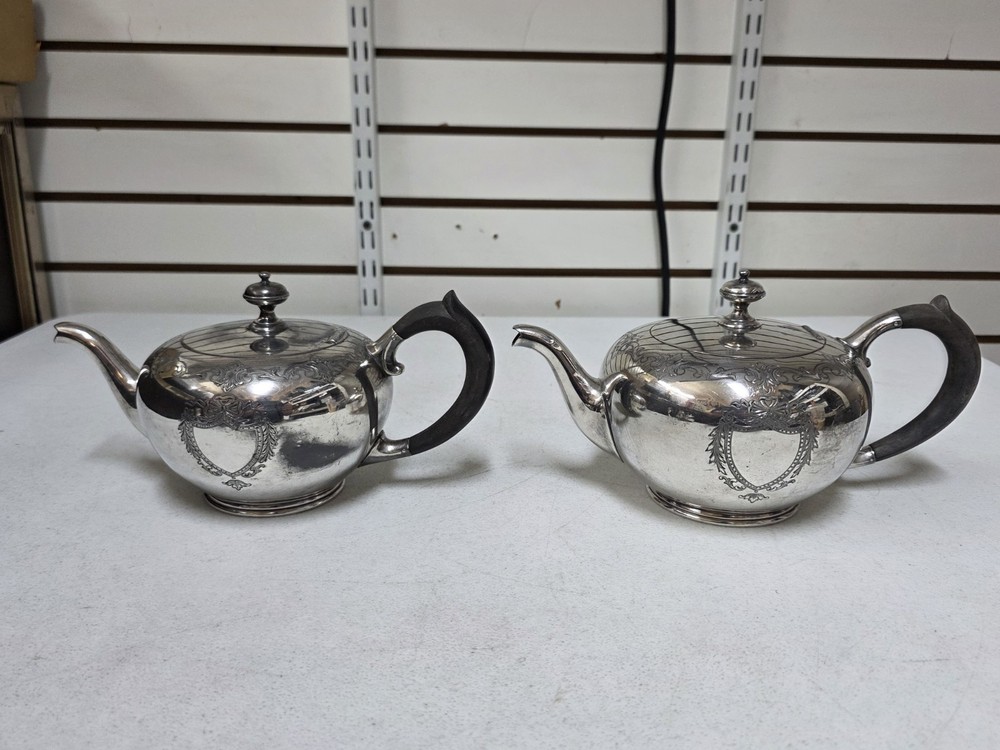 Vintage Silver-Plated Reed & Barton 5-Piece Tea & Coffee Set