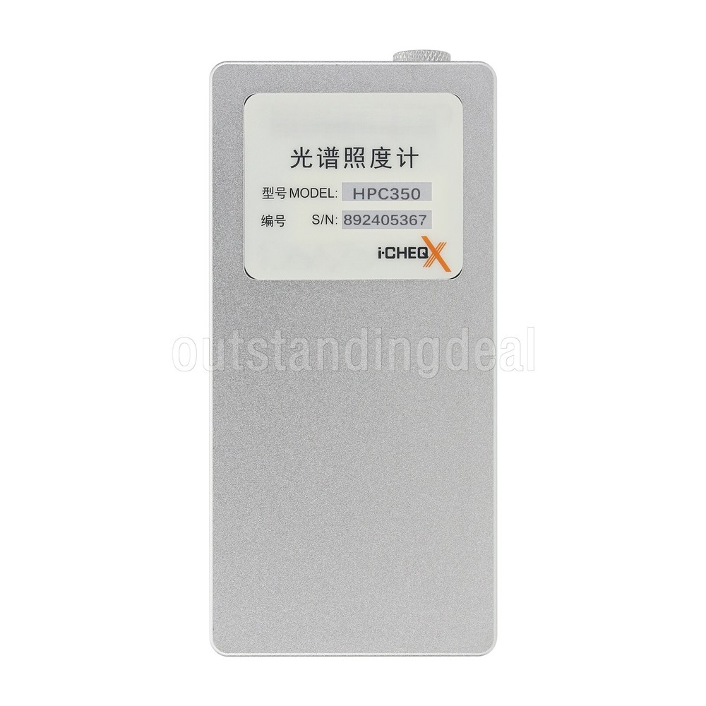 HPC350 Upgraded Version Spectrum Illuminometer 380-780NM Support TM-30 Testing