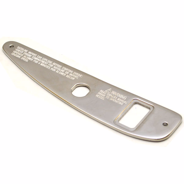 Ski Centurion Boat Blank Switch Panel | Avalanche AVA-SS9 Stainless