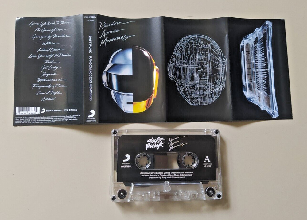 Daft Punk Cassette tape