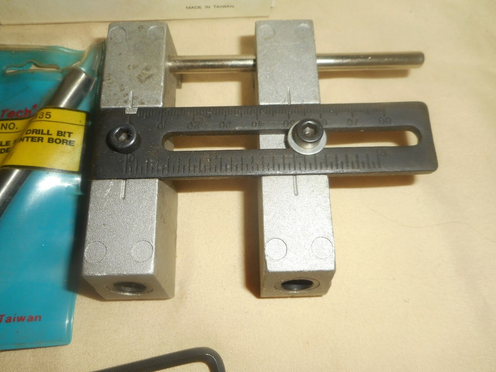 Double Pocket Hole Guide & Step Hole Drill Bit DY48 Tooling Lot EAGLE TOOL Co.
