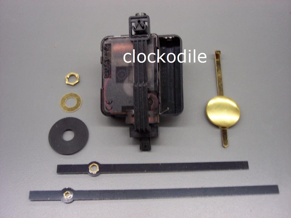 TIMEWORKS MINI QUARTZ CLOCK PENDULUM MOVEMENT or MOTOR KIT