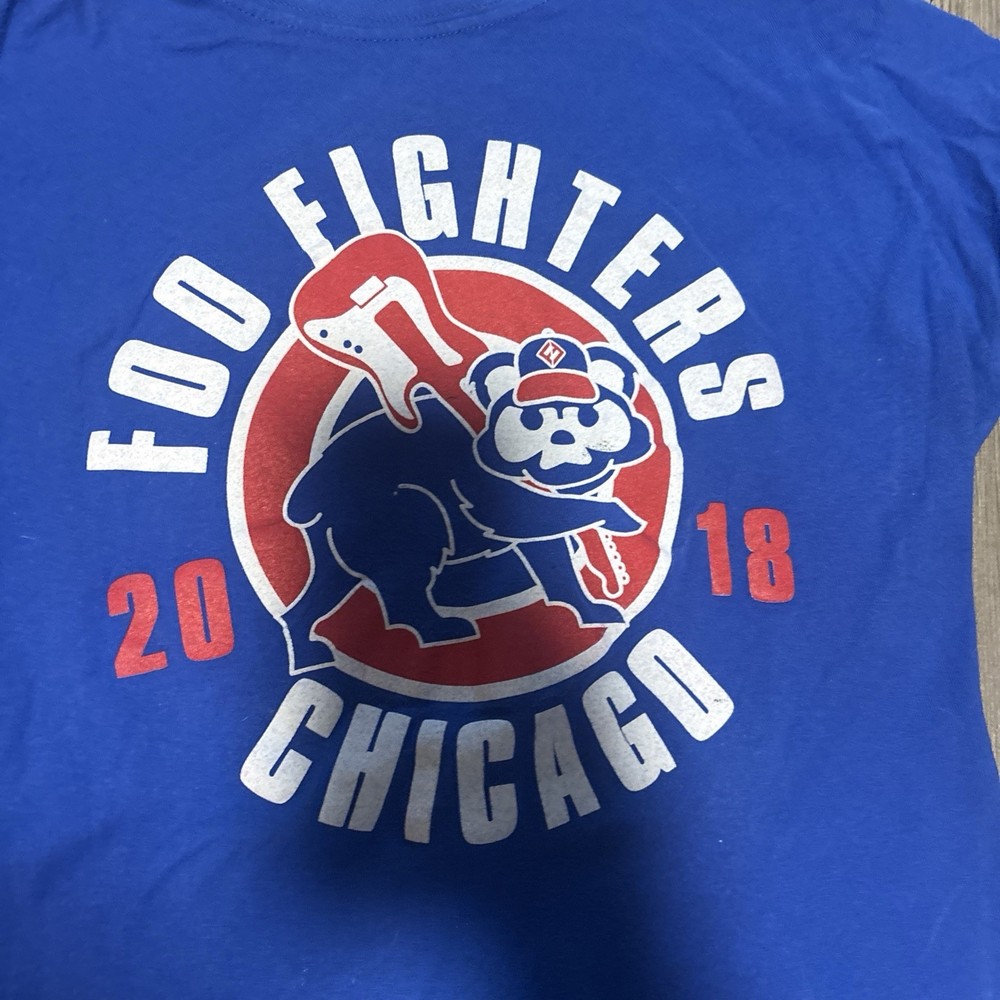 Foo fighters 2018 CHICAGO CONCERT TSHIRT