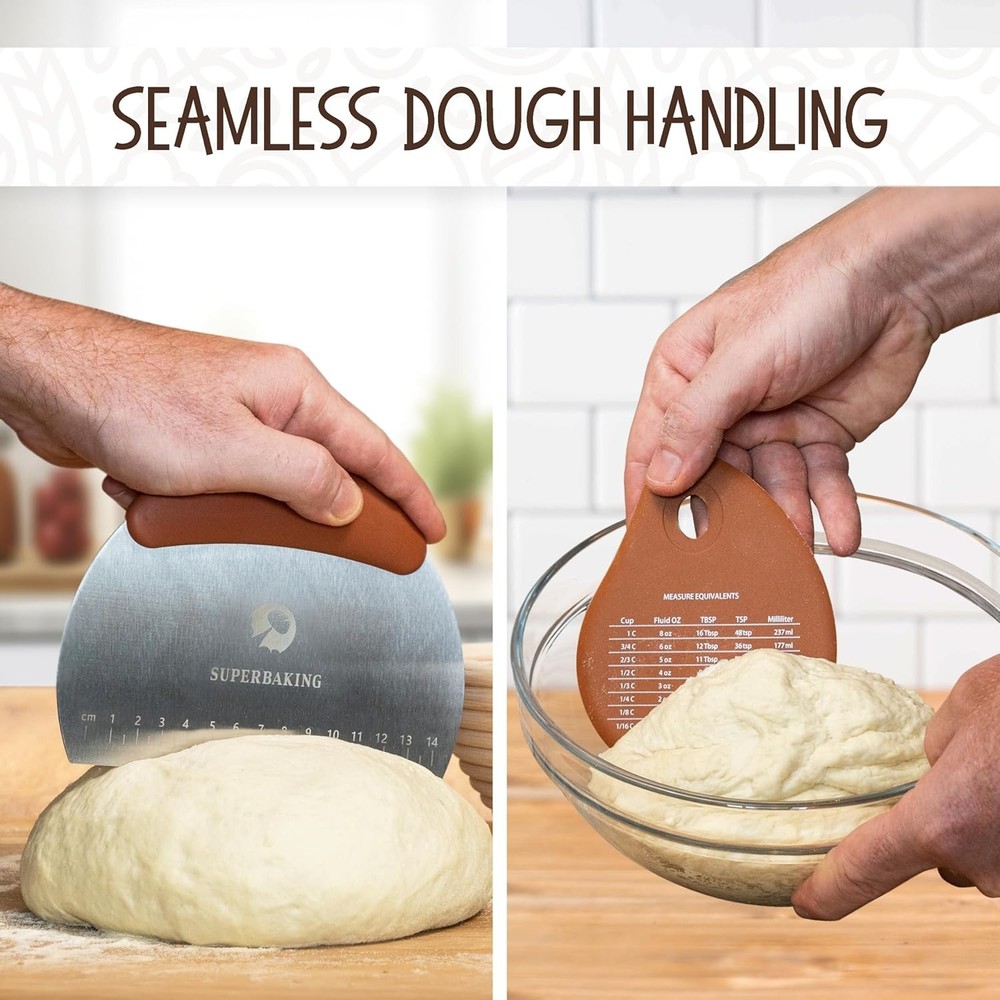 Sourdough Proofing Basket Set - Round & Oval Banneton
