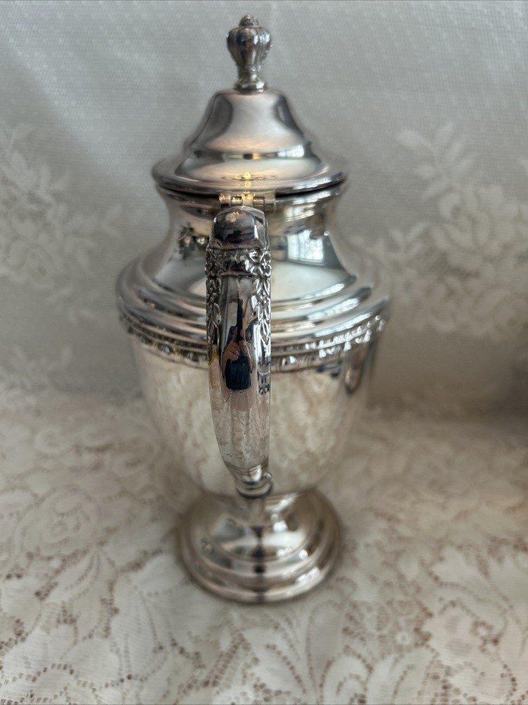Roger’s & Bros # 1701 Silver Plated Teapot~11”