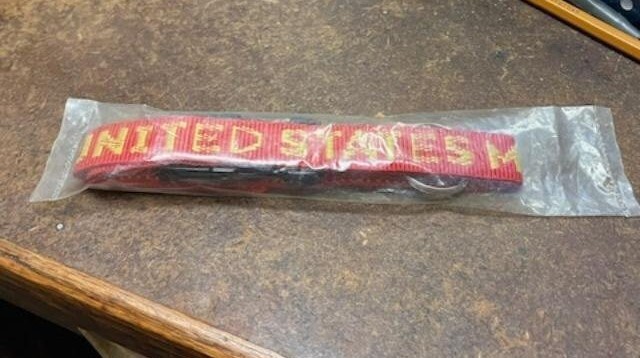 US Marine Corps Lanyard / Neck Strap Key Ring