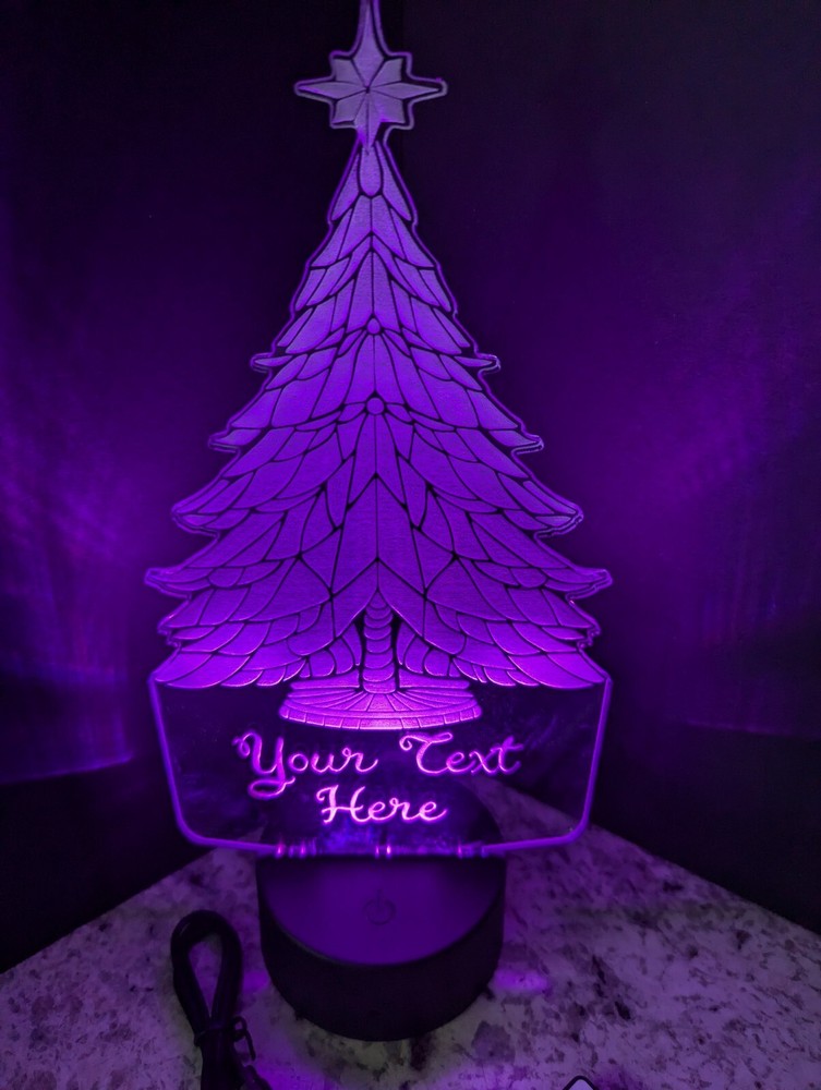 Customizable Christmas Tree L.E.D. Large light display