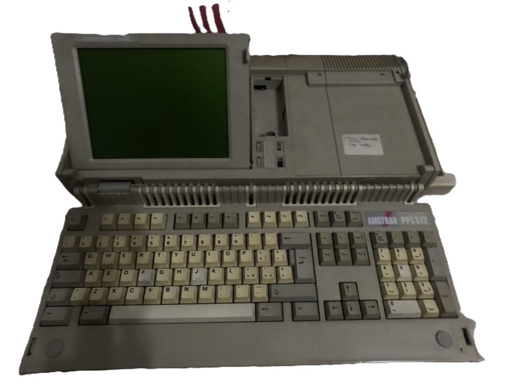VINTAGE AMSTRAD PPC512 RETRO PC Laptop