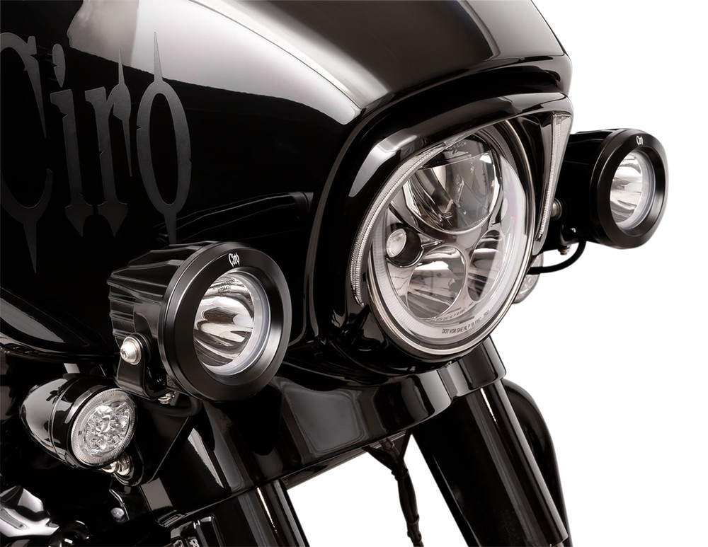 CIRO Spotlight Fits w/ Bracket Mount - Black 45009
