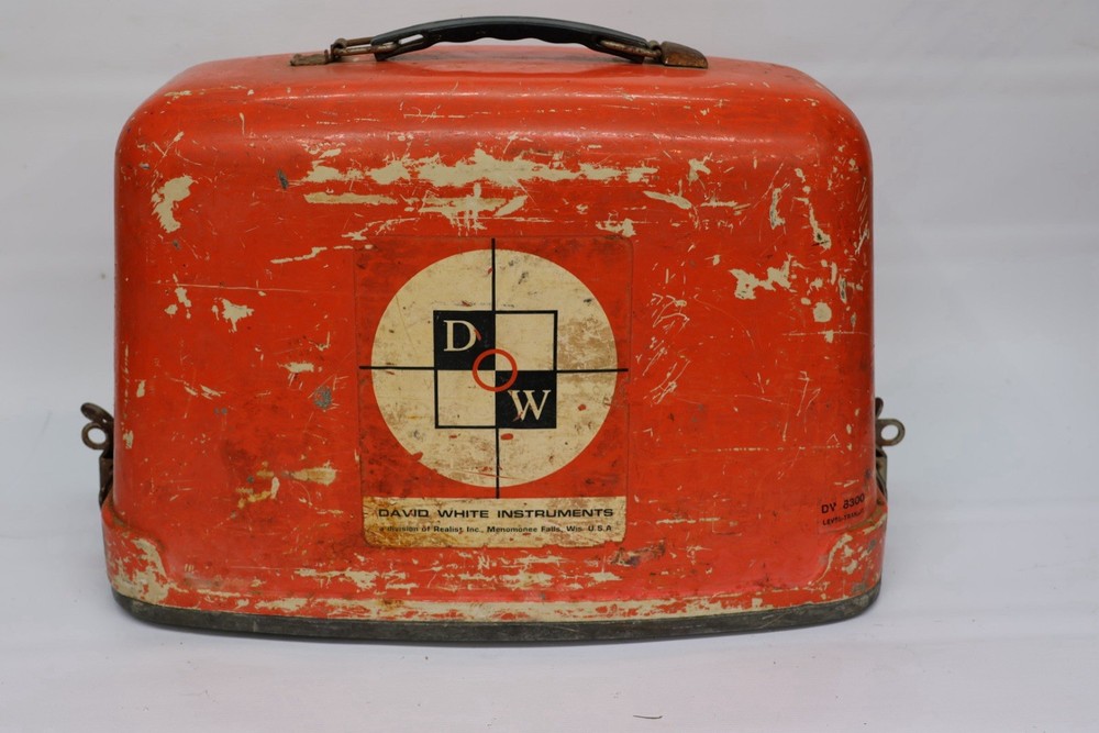 Vintage David White Instruments Model 8300 Transit Level Surveying Tool