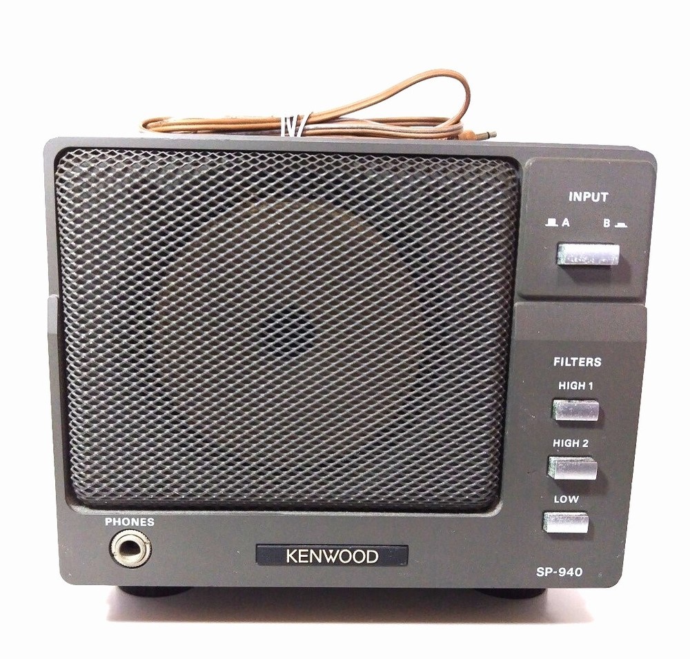 Kenwood SP-940 External Speaker Audio Unit Tested Working Cable Included