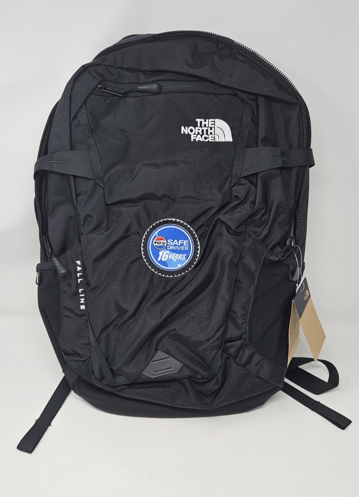 Pepsi 16 Year Safe Driver  Custom North Face Fall Line Black Backpack