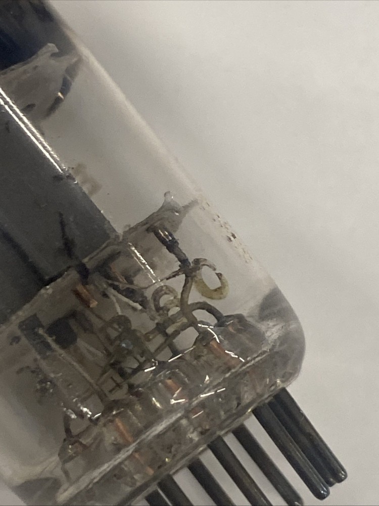 Mullard ECC81 12AT7 Square Getter / TK1 B60, Blackburn, Maxi-Pre test NOS M0359