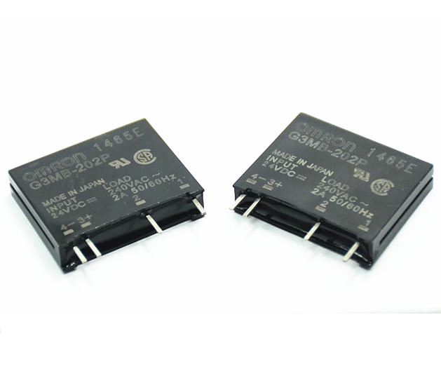 10PCS G3MB-202P DC-AC PCB SSR In 24V DC AC 2A Out 240V Solid State Relay Module