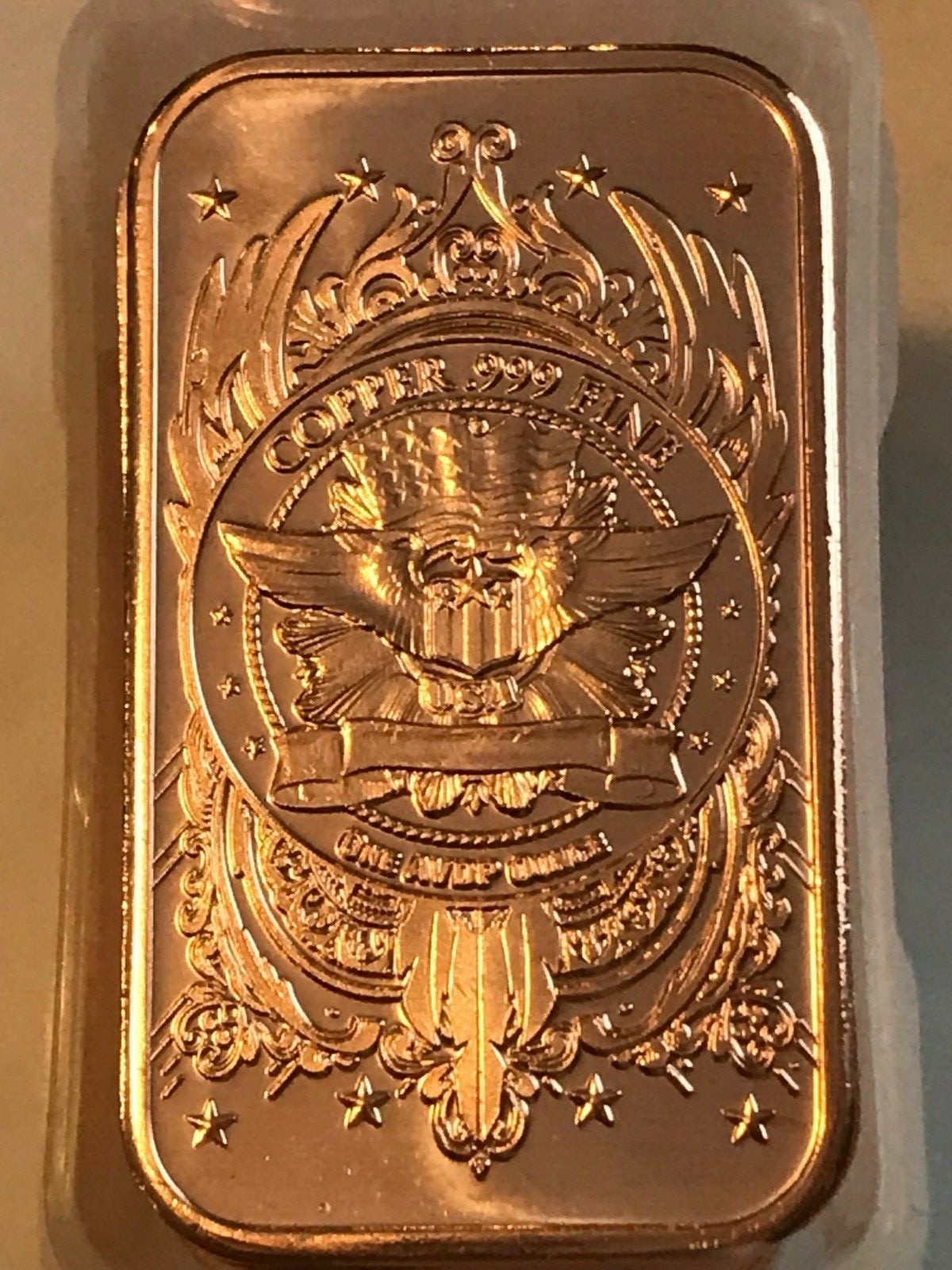 Morgan Dollar Bar 20-PACK Of Copper Bars 1 ounce each, 20 Bars, by REEDERSONG