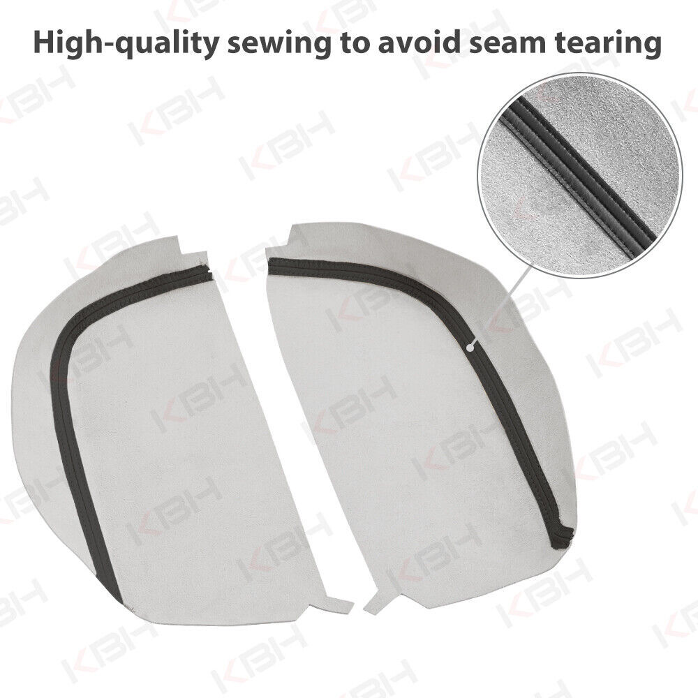 Fits 2007-2013 Acura MDX Leather Center Console Lid Armrest Cover Trim Black