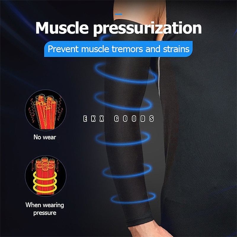 UV Sun Protection Arm Sleeve - Cooling Compression Sleeves for Men & Women