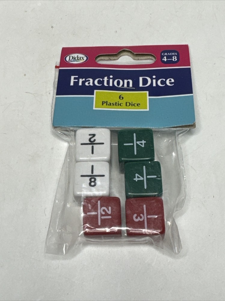 Didax Fraction Dice