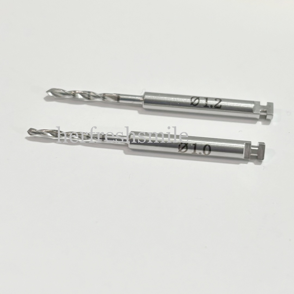 Dental Pilot Drill Guide Depth GBR Bone Screw Insertion Prebored Hole Drills