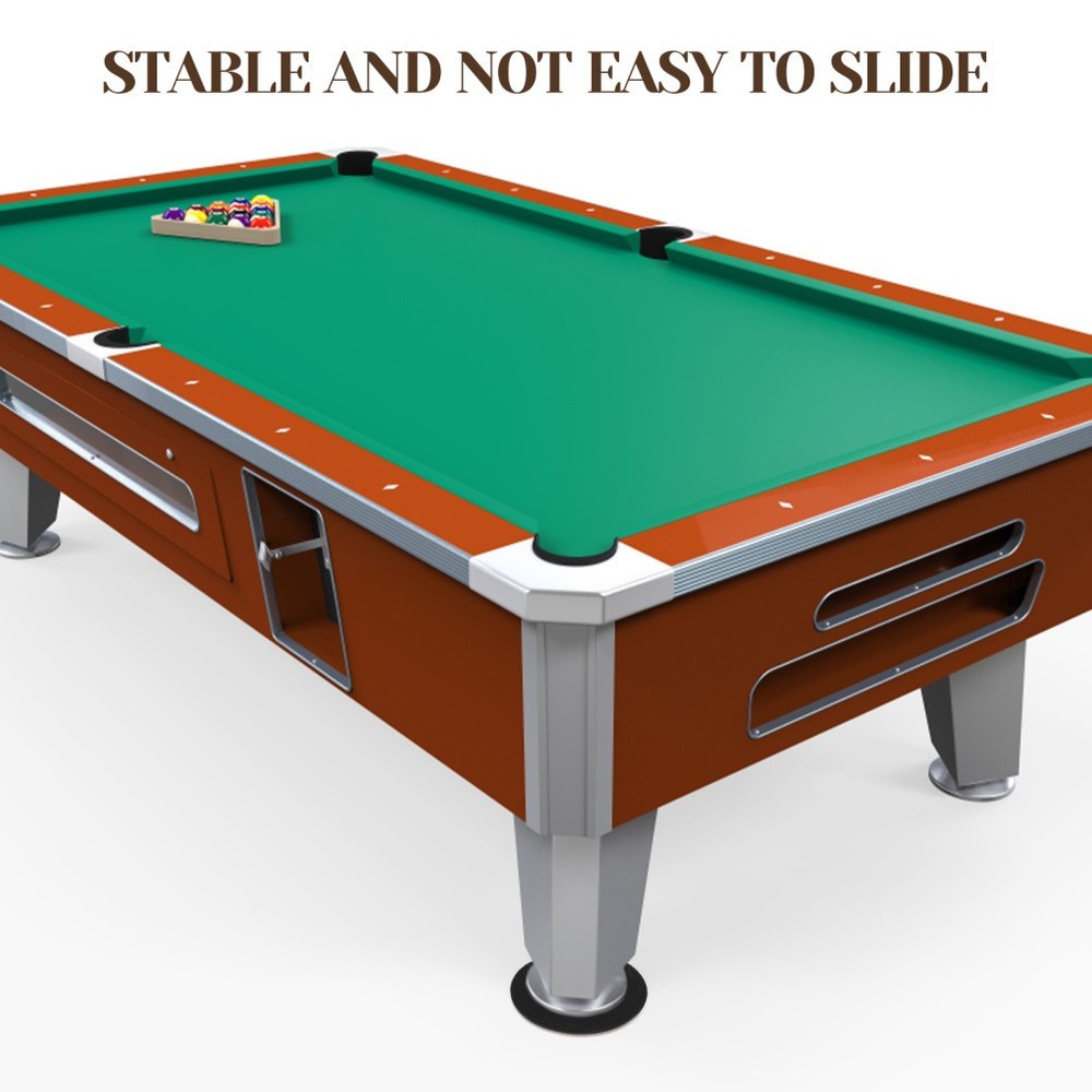 10Pcs Billiards Table Foot Pads Adjustable Leveling Cushion for Pool Table
