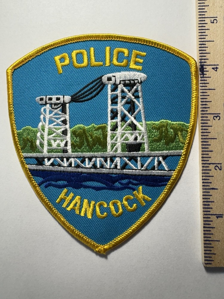 Hancock Michigan Police Patch