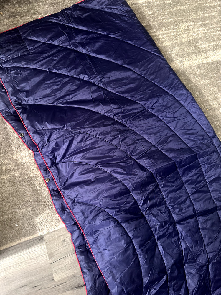 Packable Camping Blanket Lightweight, Compact Camping Quilt Water-Resistant
