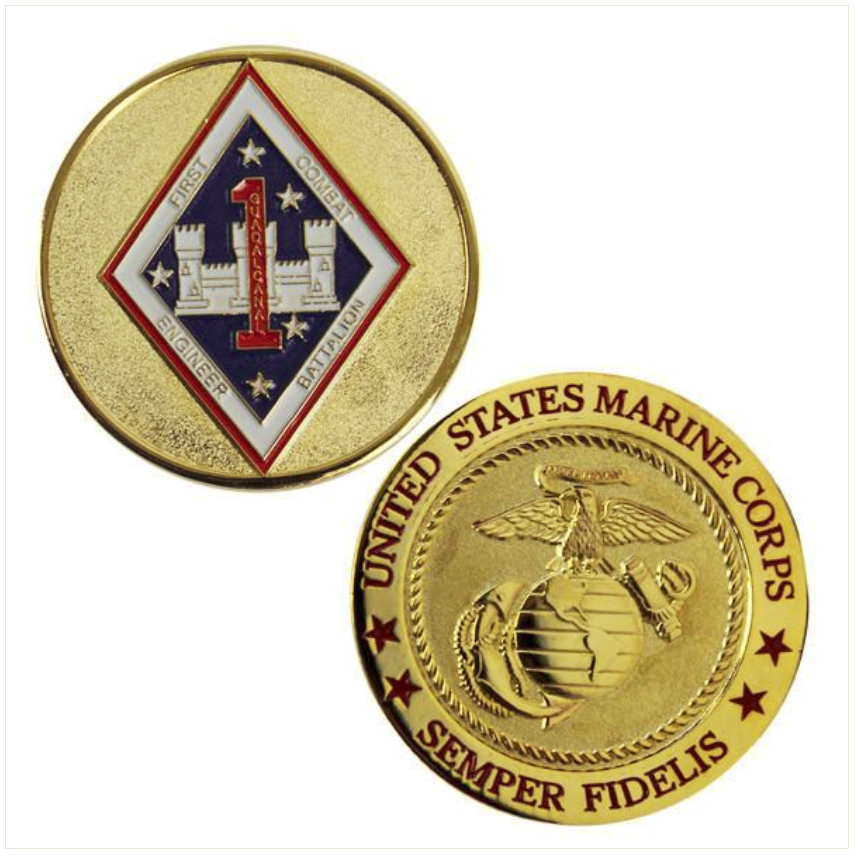 Vanguard COIN: MARINE CORPS 1ST COMBAT ENGINEER