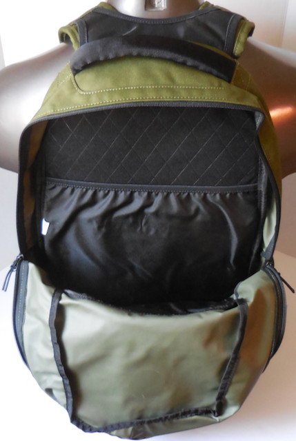 Hurley Patrol Backpack Lightweight Olive Canvas/Black