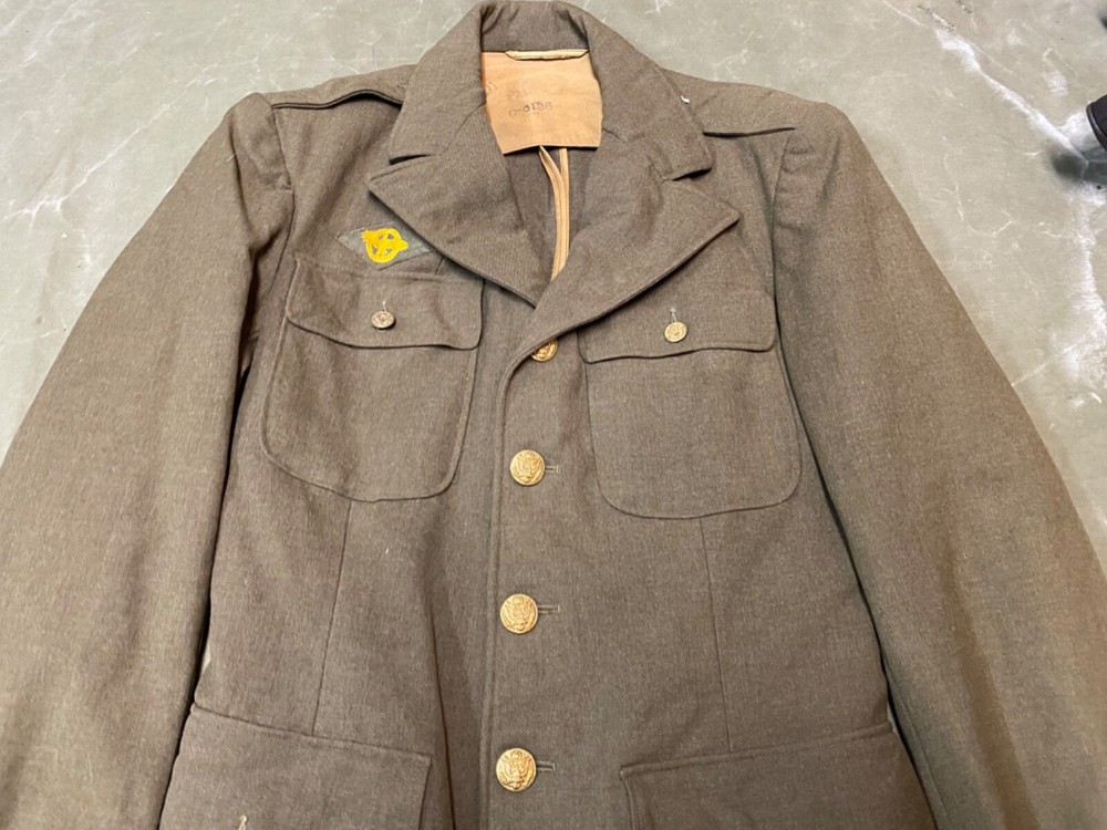 ORIGINAL WWII US ARMY M1938 CLASS A DRESS JACKET-SIZE 37R SMALL