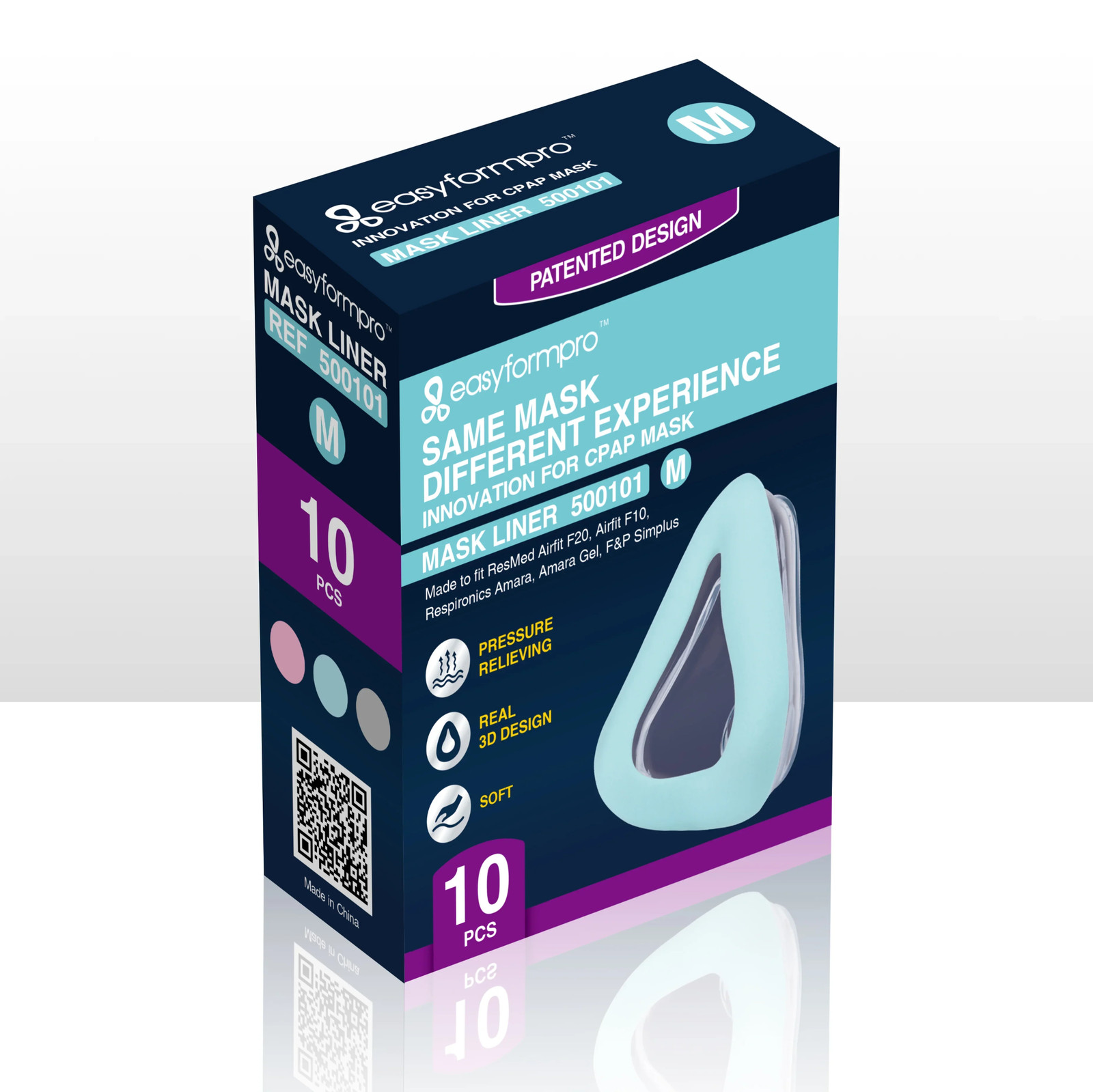 Easyformpro Ultra Soft CPAP Fullface Mask Liner