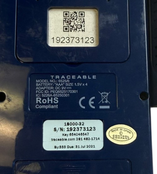 Digi-Sense Traceable Wireless Temp Humidity Data Logger w/ USB Sensor 6525/6