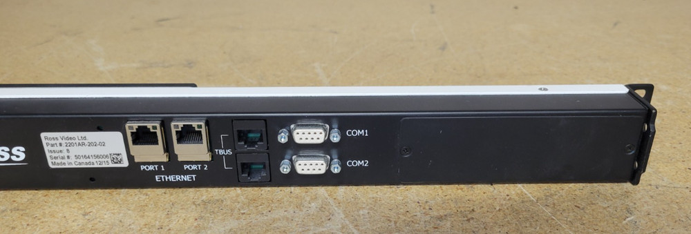 Ross Ultricore Central Controller 2201AR-202-02 no power supply