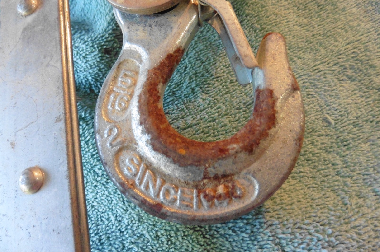 Maasdam Pow'R Pull Web Strap Puller Steel 2 Ton Cap. 144SB-6 Come-along