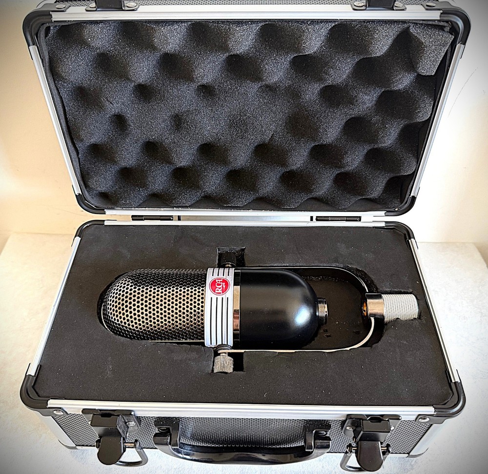 Customized "RCA 77 Style" Ribbon Microphone, studio quality, w/flight box
