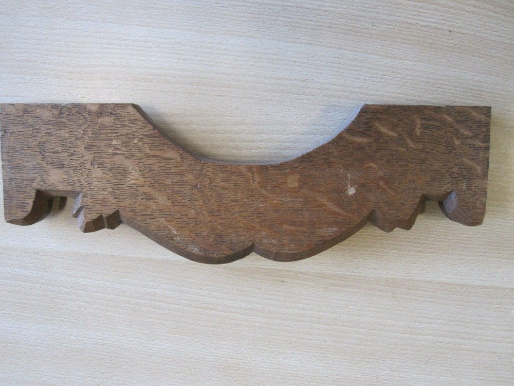 ANTIQUES CARVED DECORATIVE ELEMENT HANDMADE