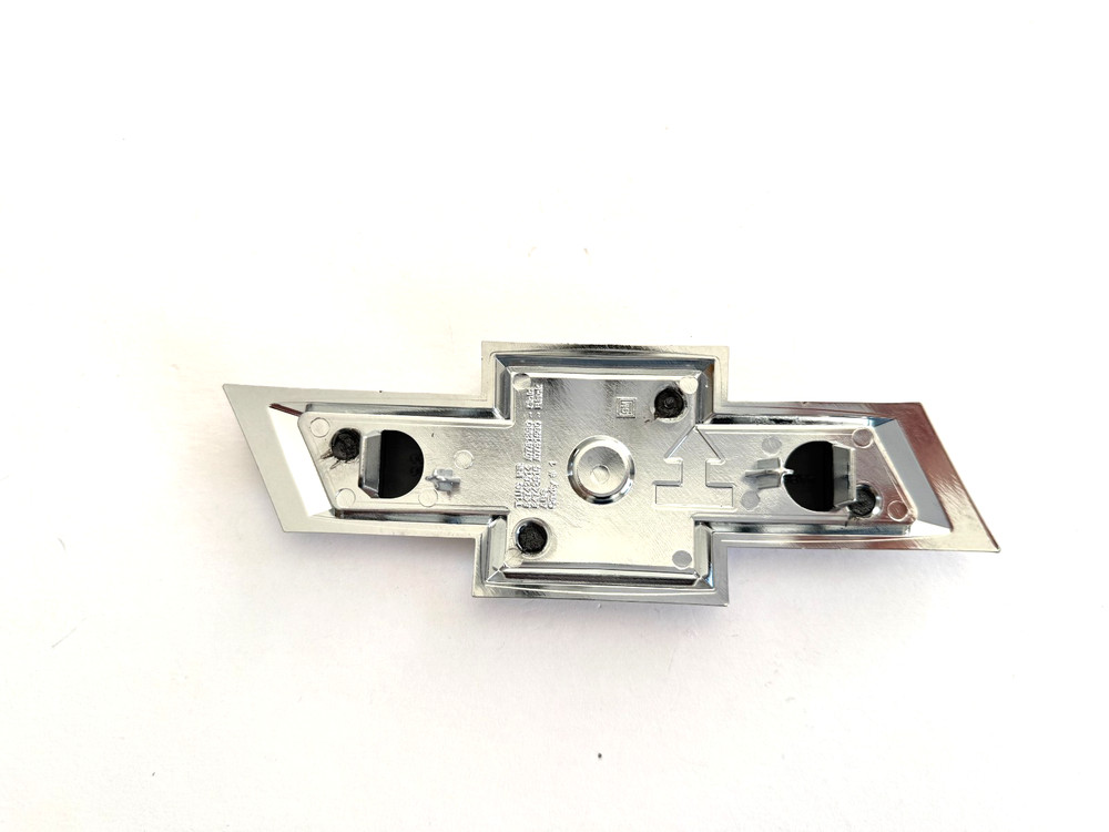 New 2021-2025 Suburban/Tahoe Front & Rear Bowtie Emblems in Chrome Black Fit OEM