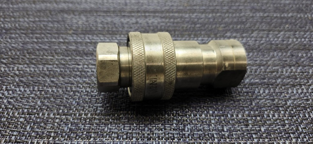 1/2" NPT ISO7241-B Hydraulic Quick Connect & Disconnect Coupler, Quick Release C