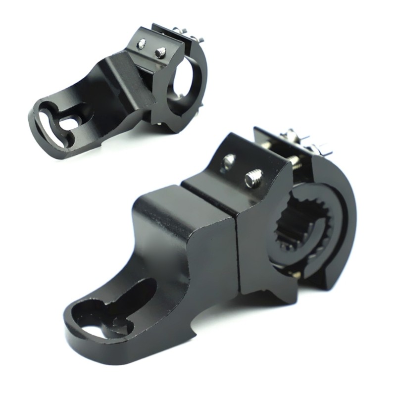 Motorcycle Adjustable Light Holders Universal Spotlight Mount Brackets Clamp