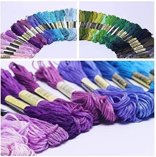Rainbow Embroidery Thread Floss Set