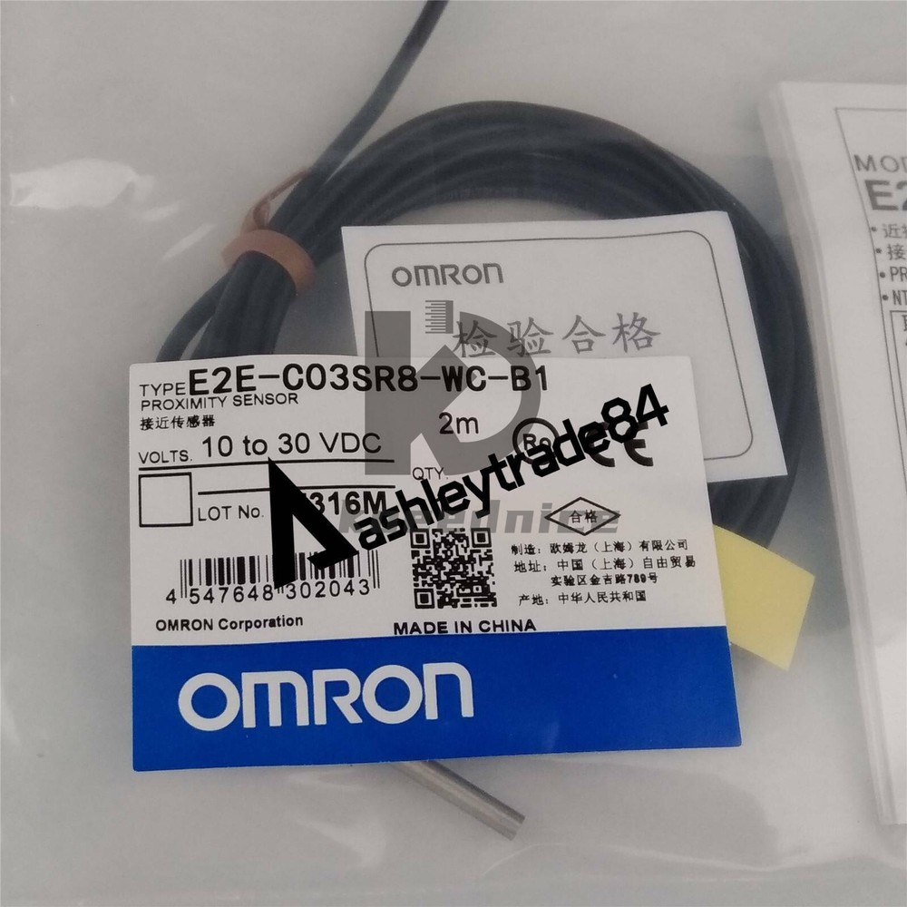 New OMRON PROXIMITY SWITCH E2E-C03SR8-WC-B1