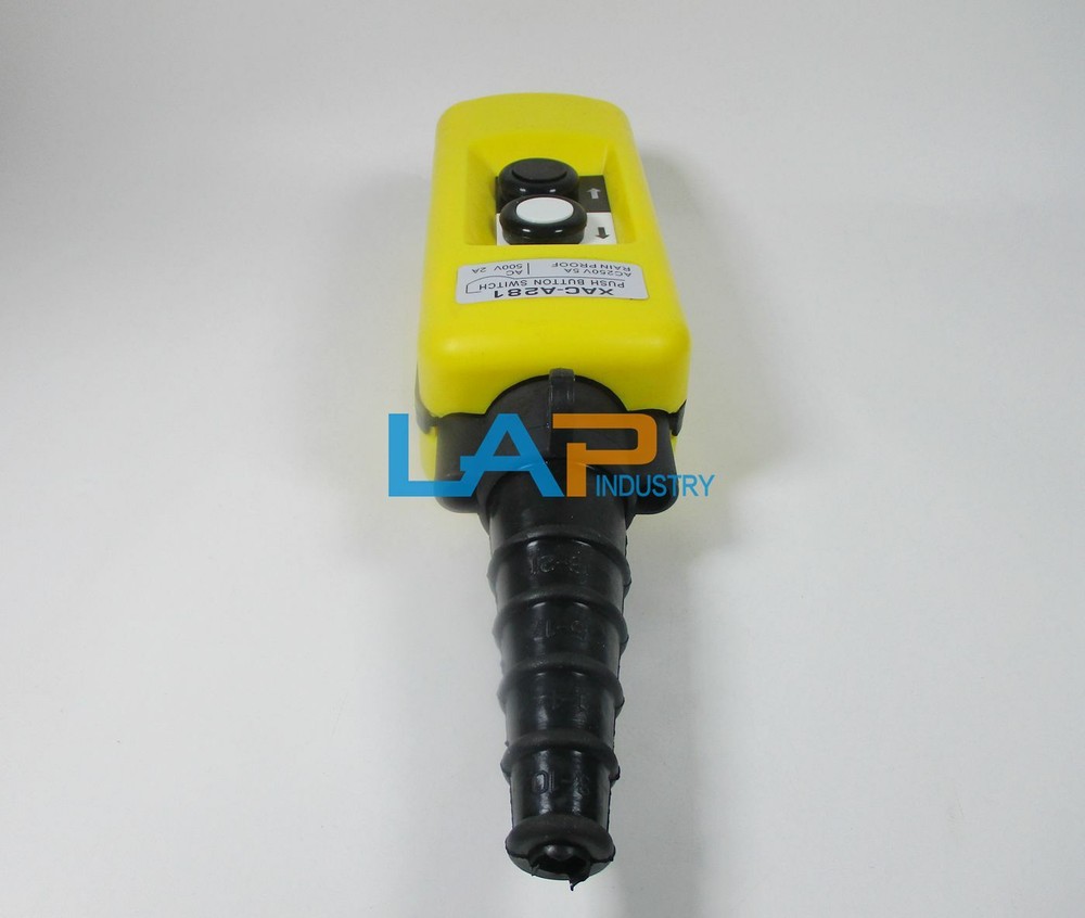 1PCS New XAC-A281 Pendant Control Stations Crane 2 Pushbutton Switch AC250V 5A