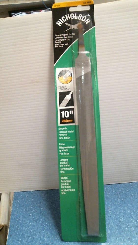 Nicholson General Purpose Flat File  10"   (03732N)  FS