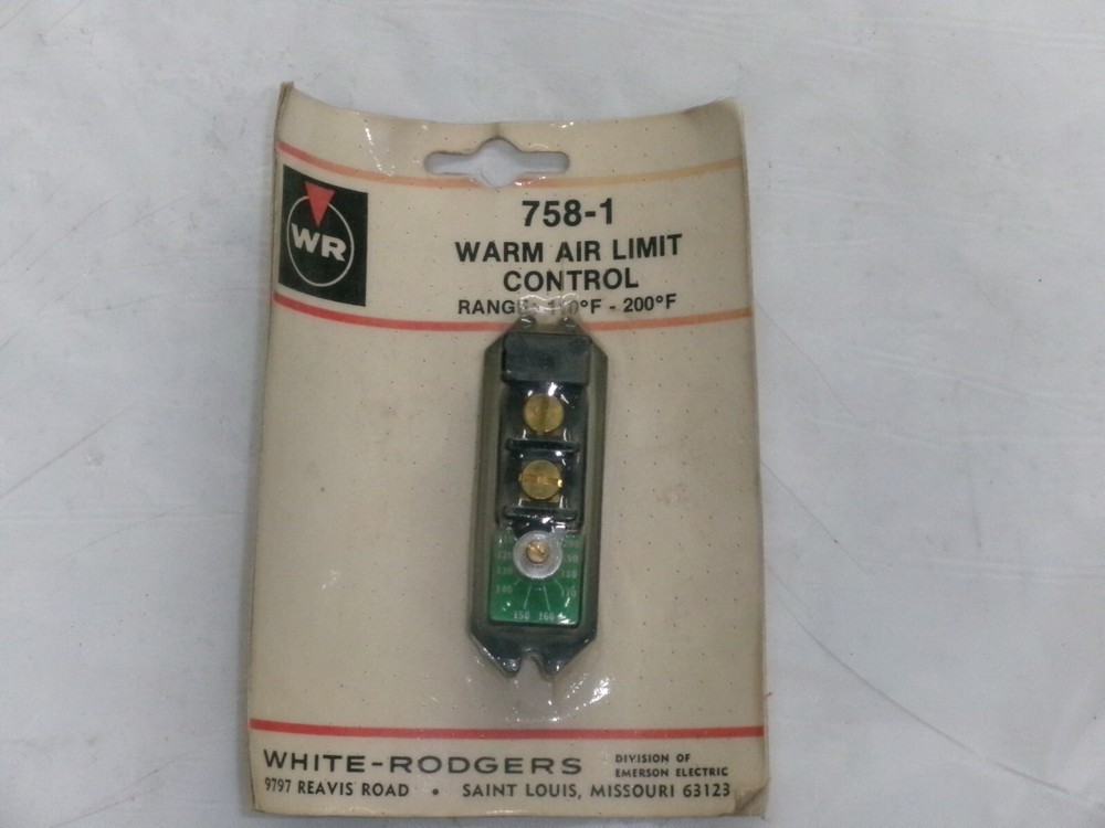 758-1-WHIT   WHITE RODGERS LIMIT CONTROL RANGE 110-200F