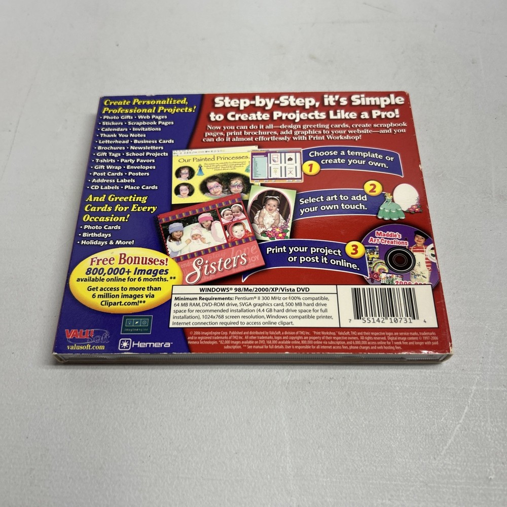 Print Workshop 2007 (CD-ROM, Windows, 2006)