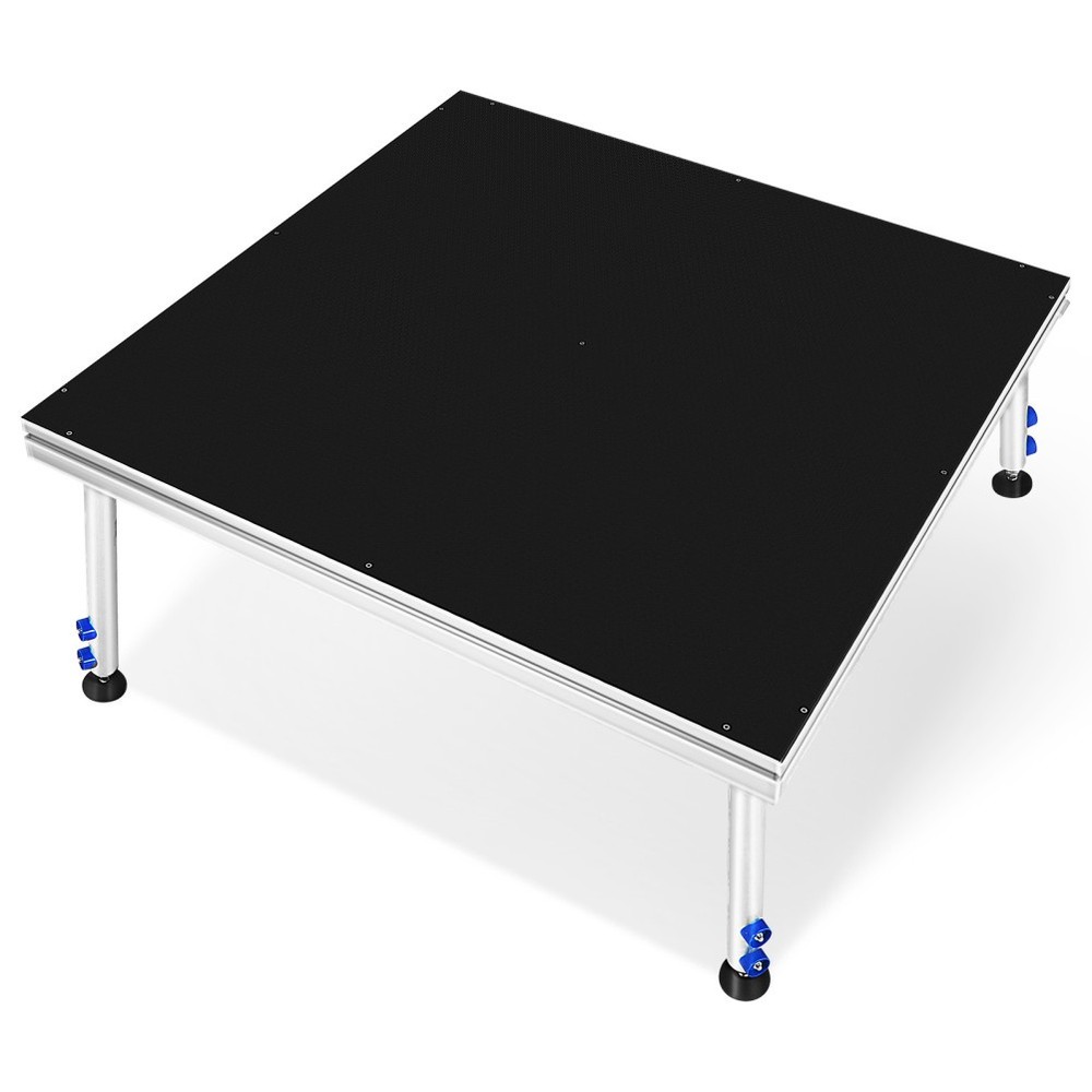 1 or 2x Portable 4FTX4FT Riser Stage Performance Platform 24"-40" Adjustable UK