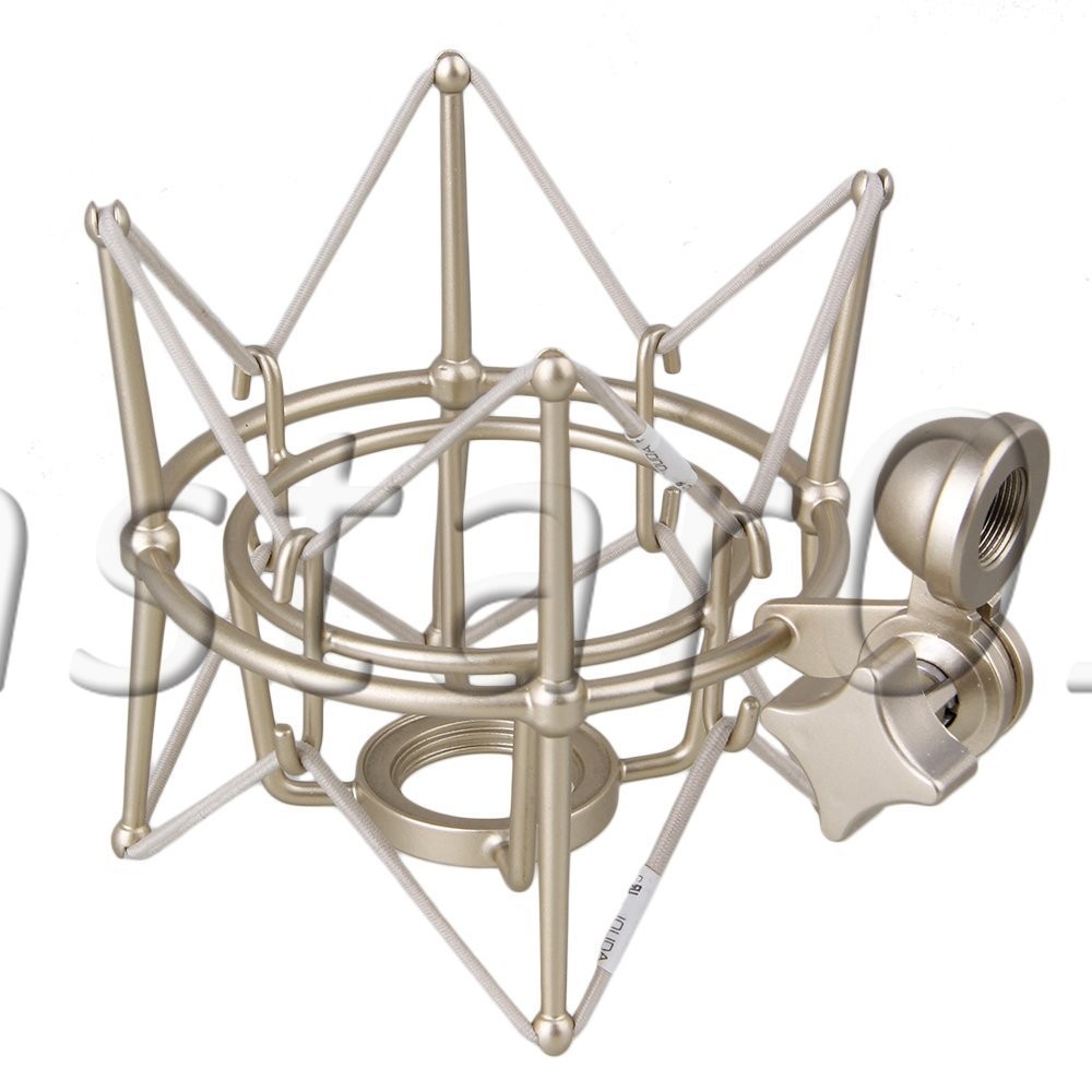 Spider Shock Mount Replacement for Newman U87 Micropone Cylindrical Shape