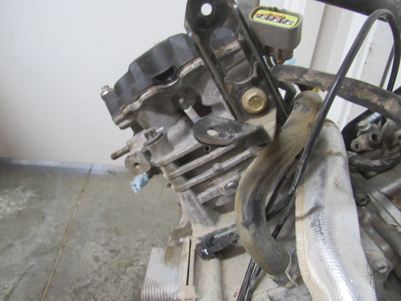 16 CAN-AM MAVERICK MAX 1000R TURBO ENGINE MOTOR CASES CRANK HEAD CAMS OEM #1008