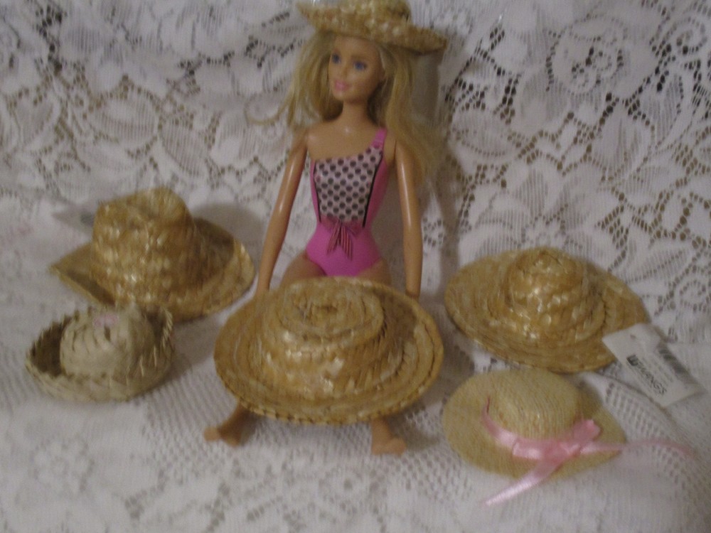 Minature Straw Hats