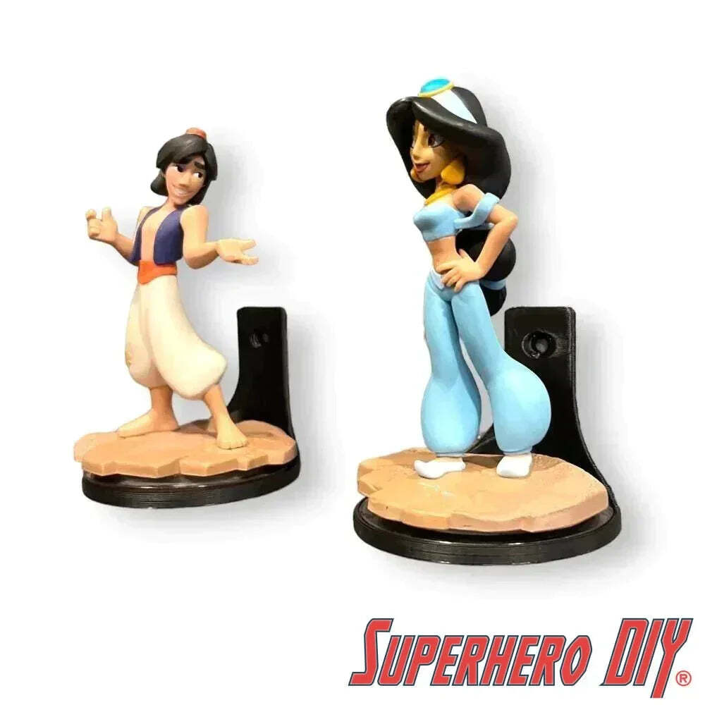Floating Shelf for Disney Infinity | Comes with Command Strips